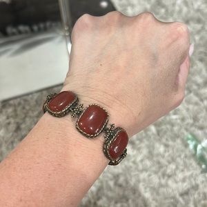 Red stone bracelet